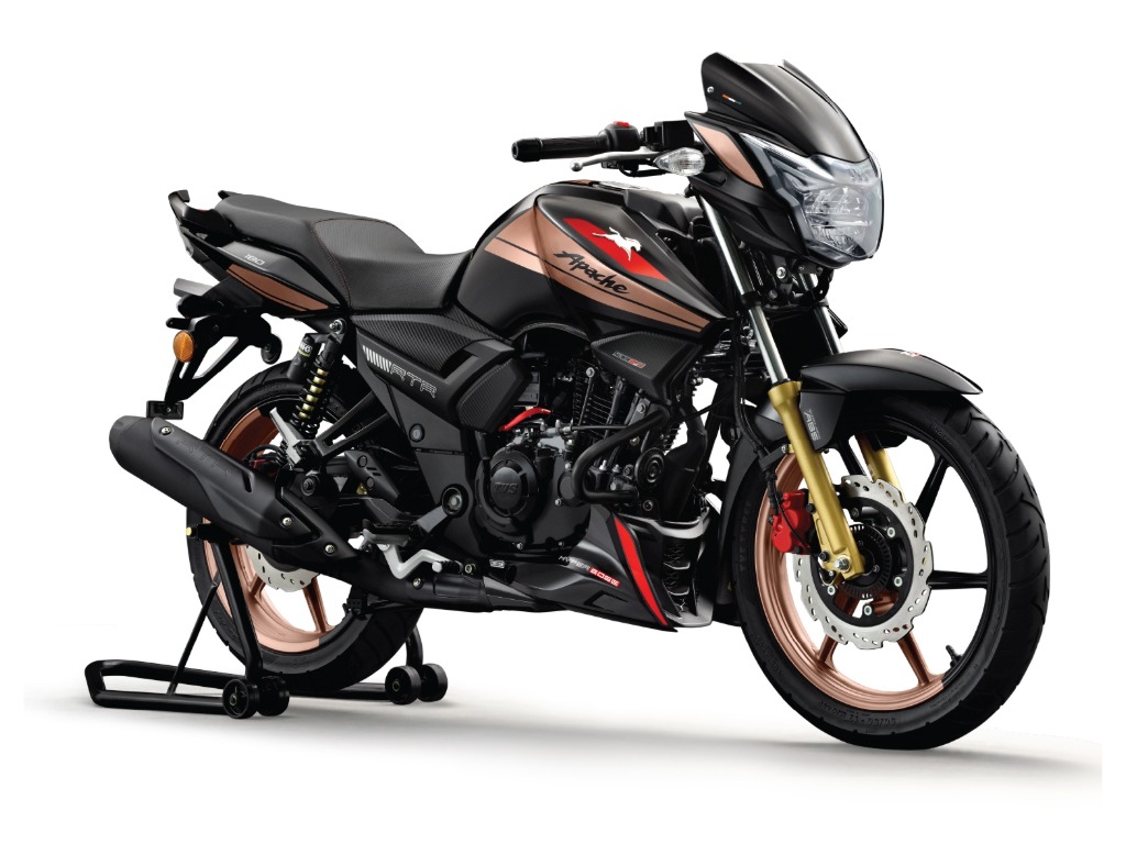 TVS Apache RTR 180 ANNIVERSARY EDITION front
