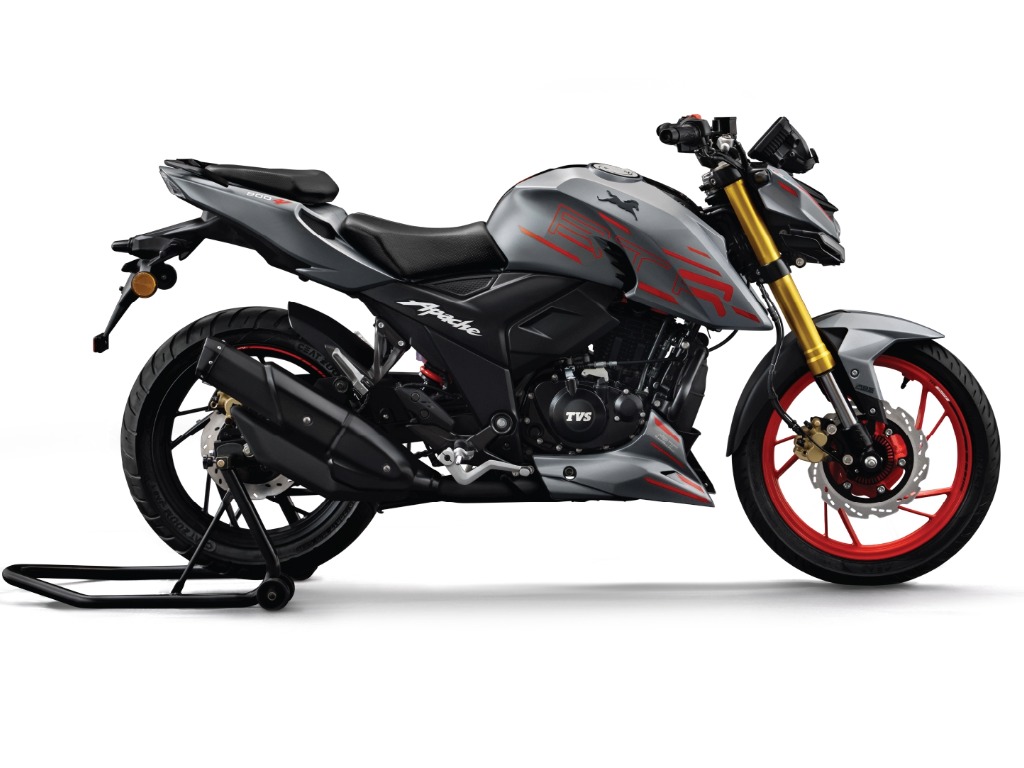 TVS Apache RTR 200 4V New Top End variant front
