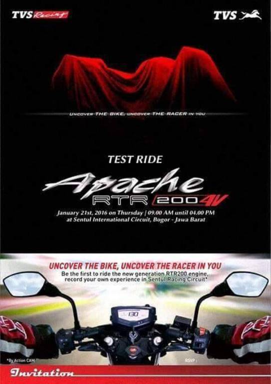 TVS Apache RTR 200 4V