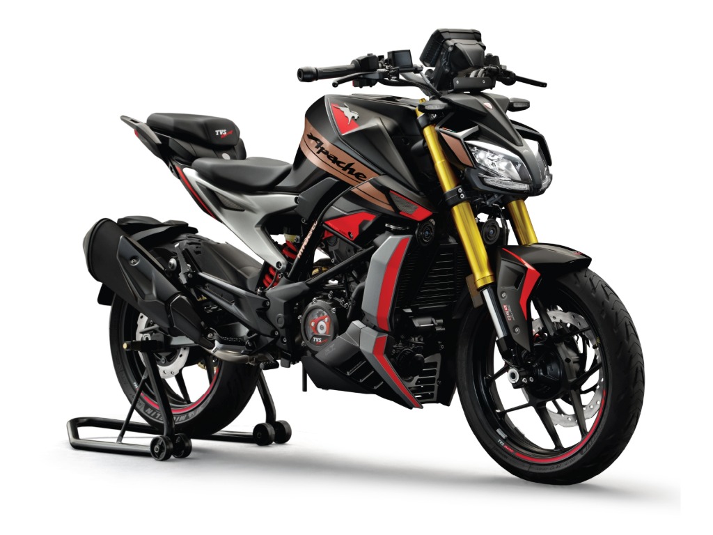 TVS Apache RTR 310 ANNIVERSARY EDITION front