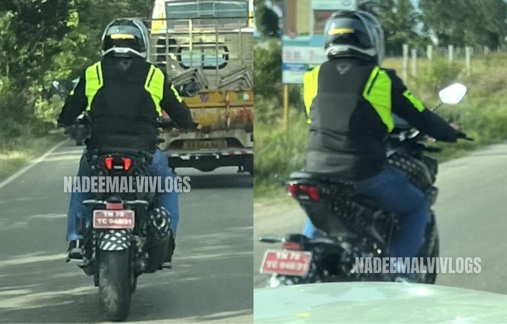 TVS Apache RTR 310 Spied