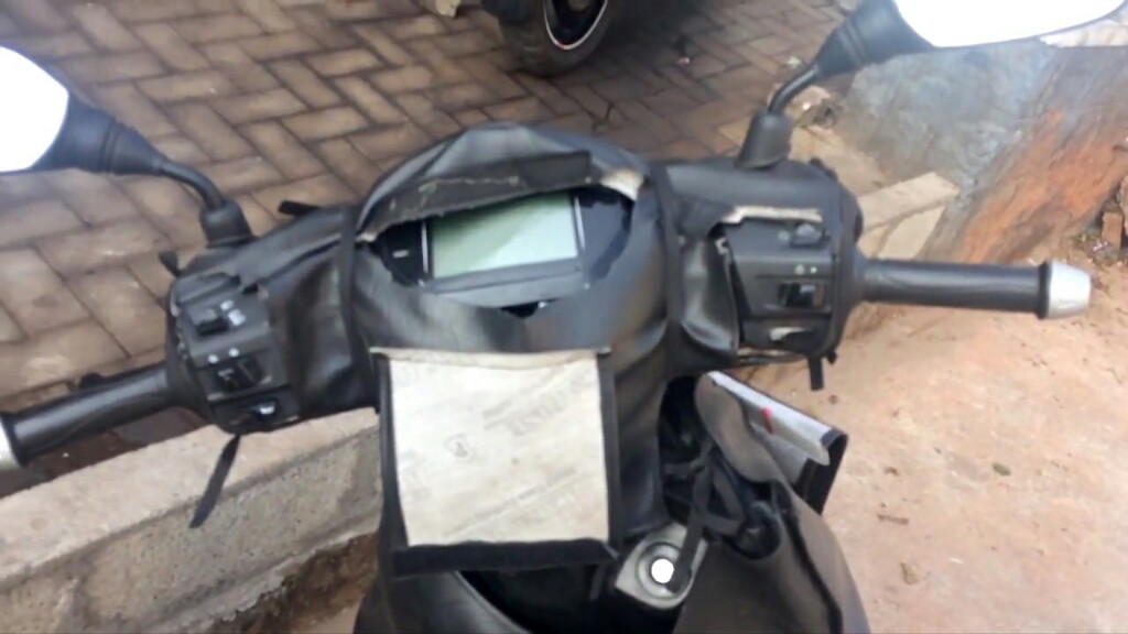 TVS Graphite Scooter Instrument Console