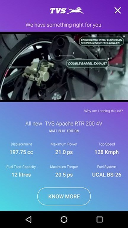 TVS IRIDE Smartphone App