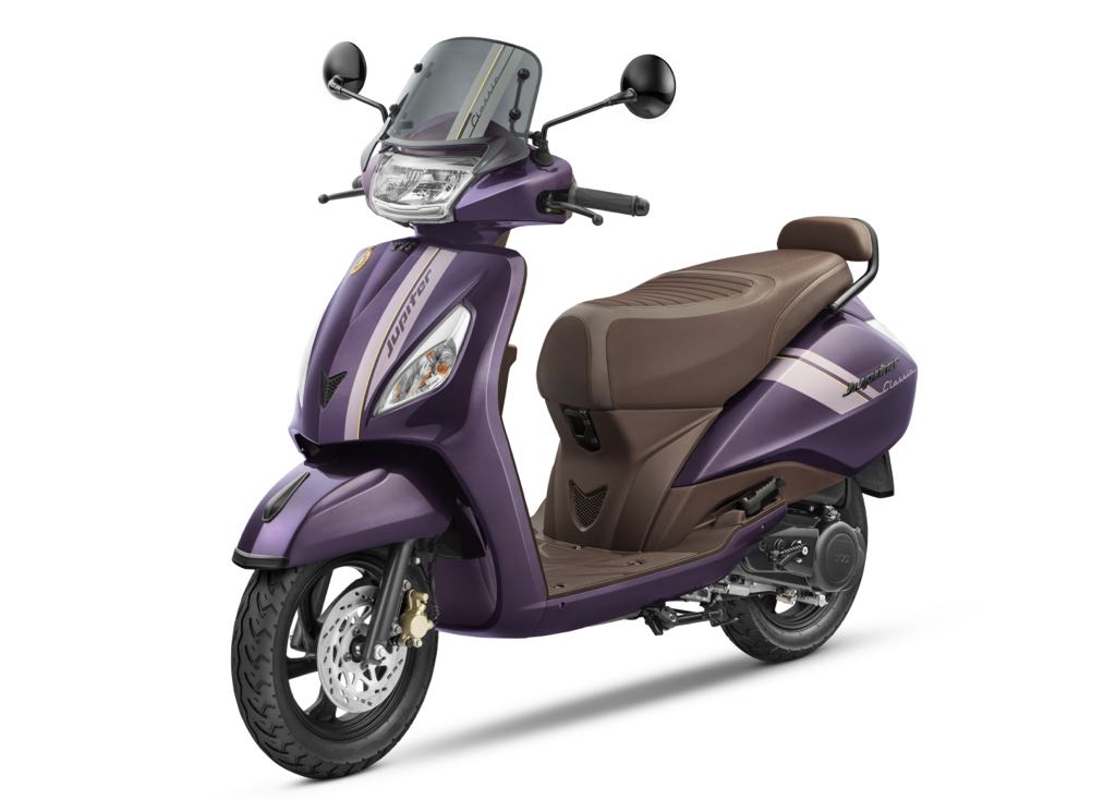 TVS Jupiter Classic Purple