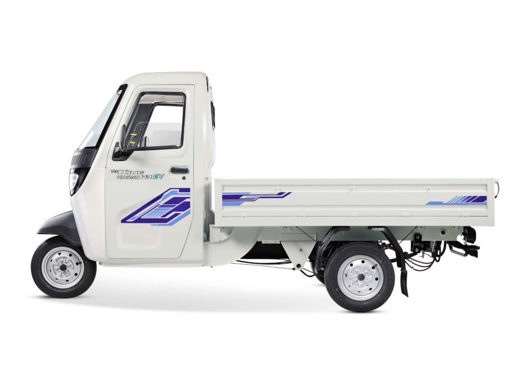 TVS King Kargo HD EV side
