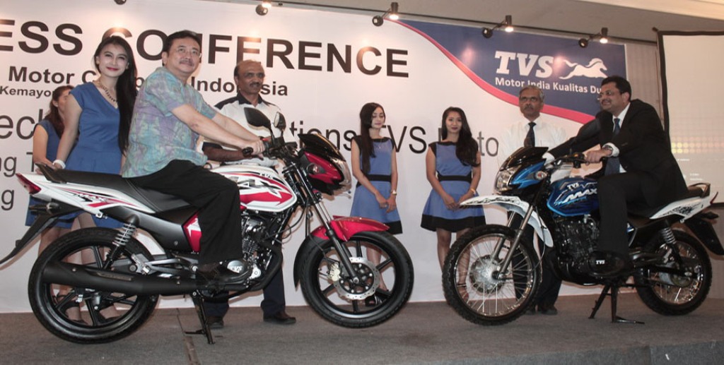 TVS Max 125 Adventure Bike Indonesia