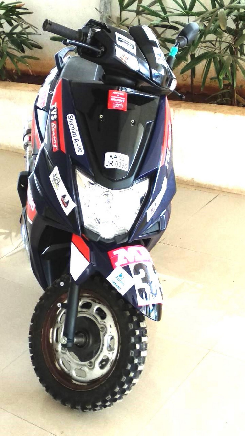 TVS NTORQ SXR Front