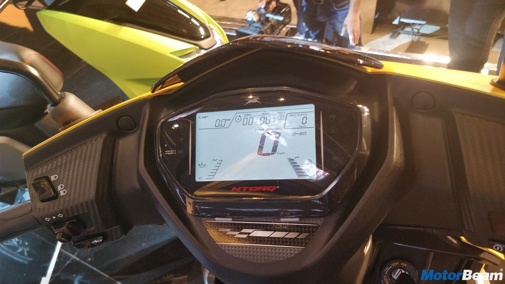 TVS NTorq 125 Console