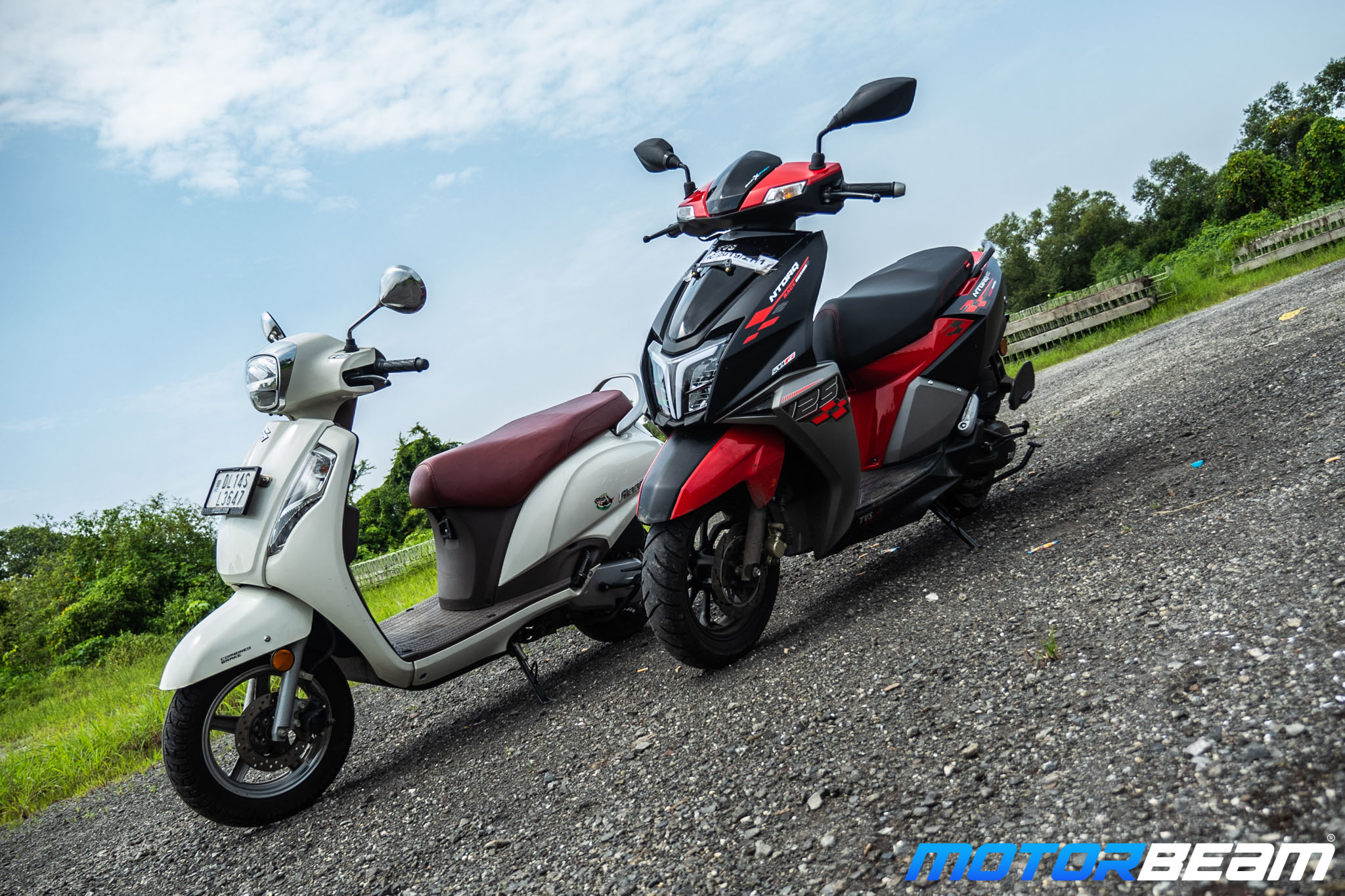 TVS NTorq 125 vs Suzuki Access 125 Comparison Review 3