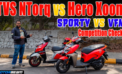 TVS NTorq vs Hero Xoom Comparison Video