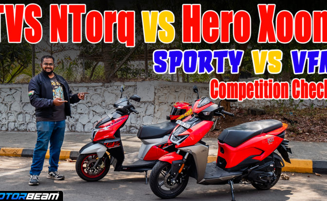 TVS NTorq vs Hero Xoom Comparison Video
