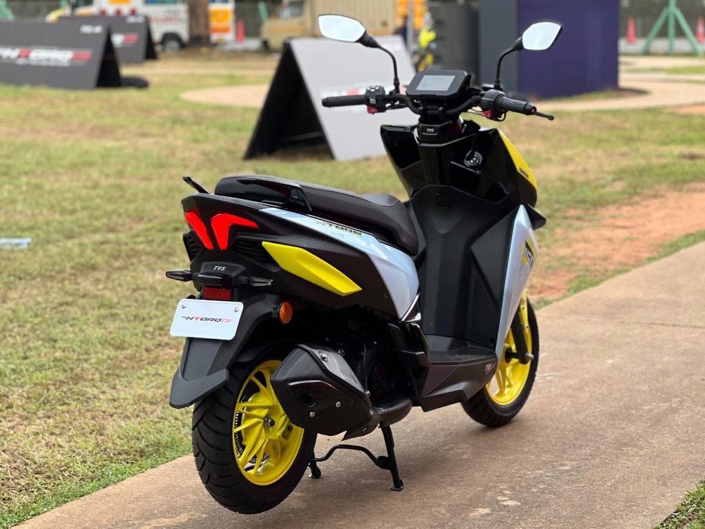TVS Ntorq 150 rear