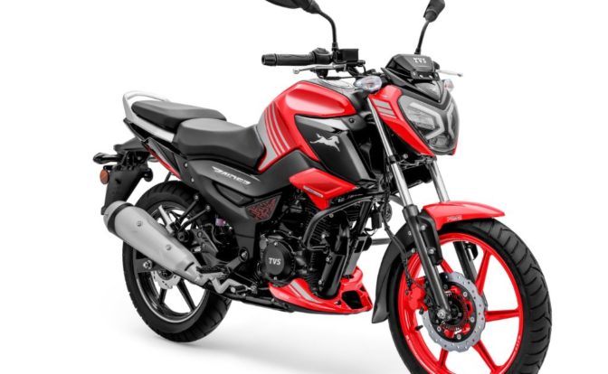 TVS Raider 125 front