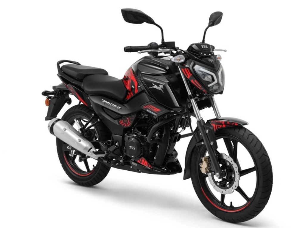 TVS Raider Deadpool front