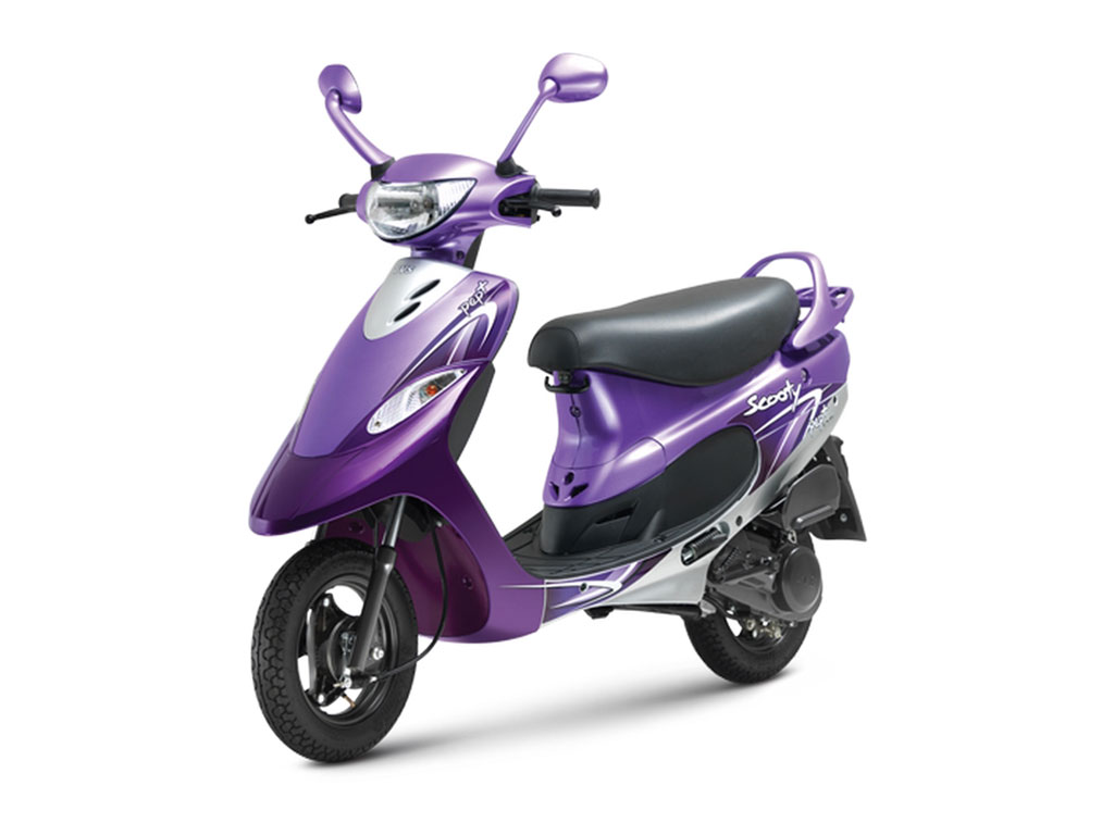TVS Scooty Pep Plus Purple