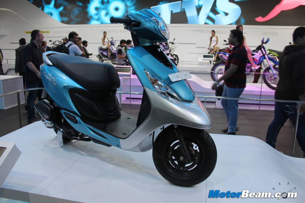 TVS Scooty Zest Front