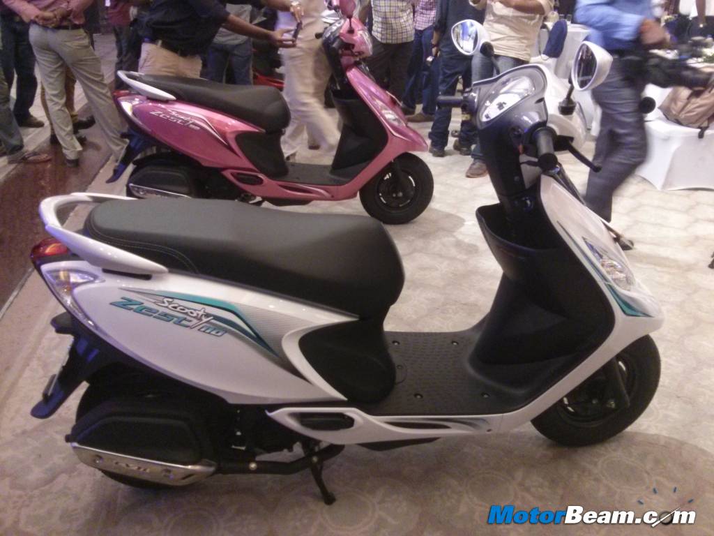 Tvs Scooty Zest Launched In India Priced At Rs 42 300