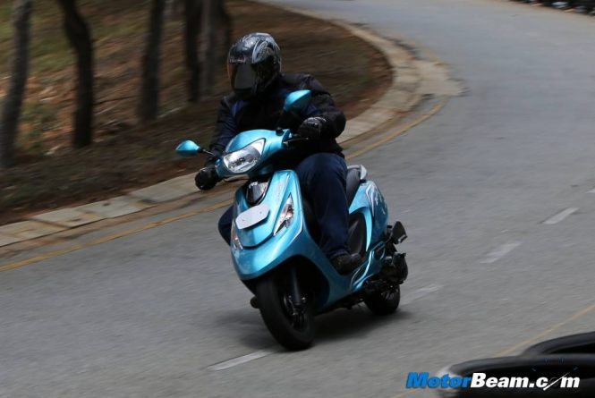 TVS Scooty Zest Test Ride Review
