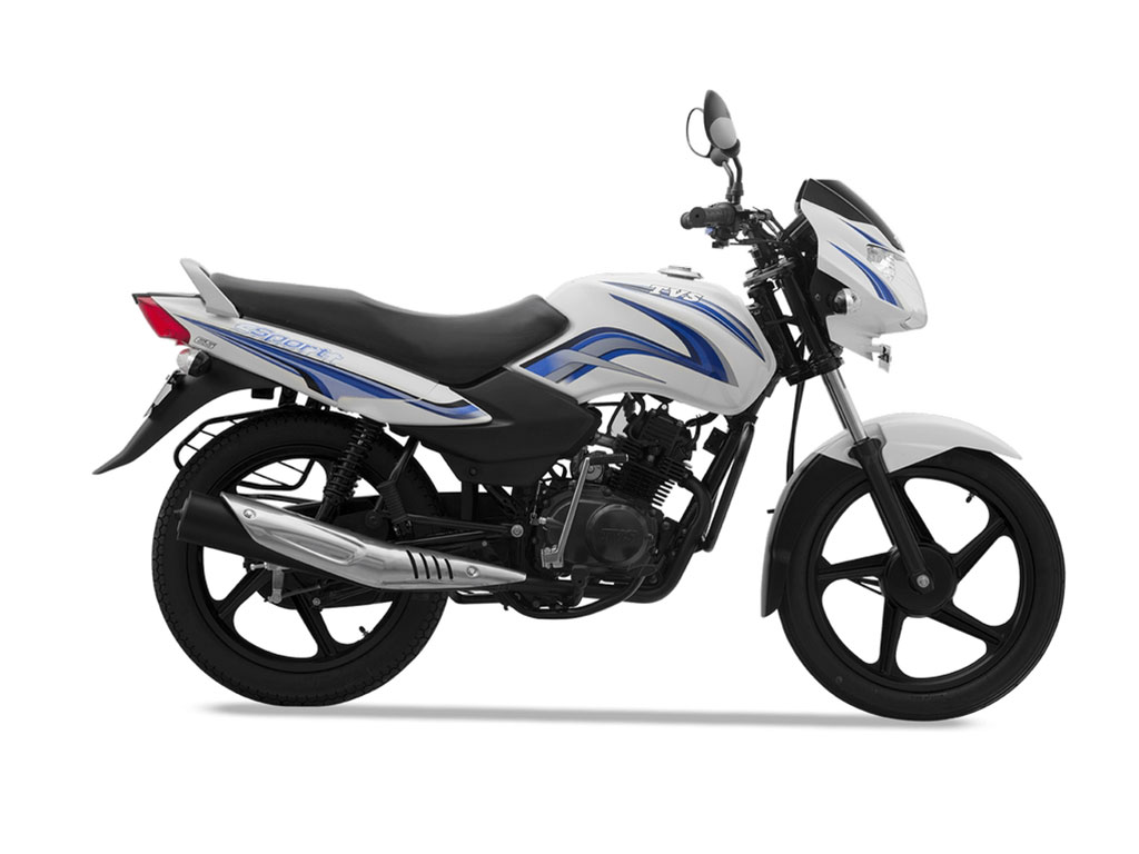 TVS Sport Blue White