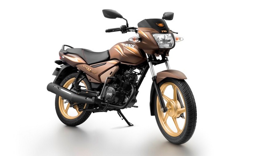 TVS Star City Plus Chocolate Gold Edition