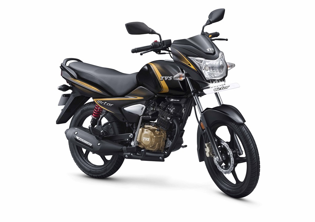 TVS Victor Premium Edition Front And Side