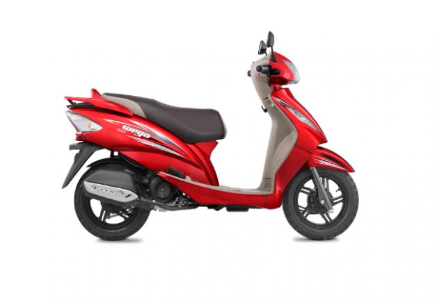 TVS Wego Red