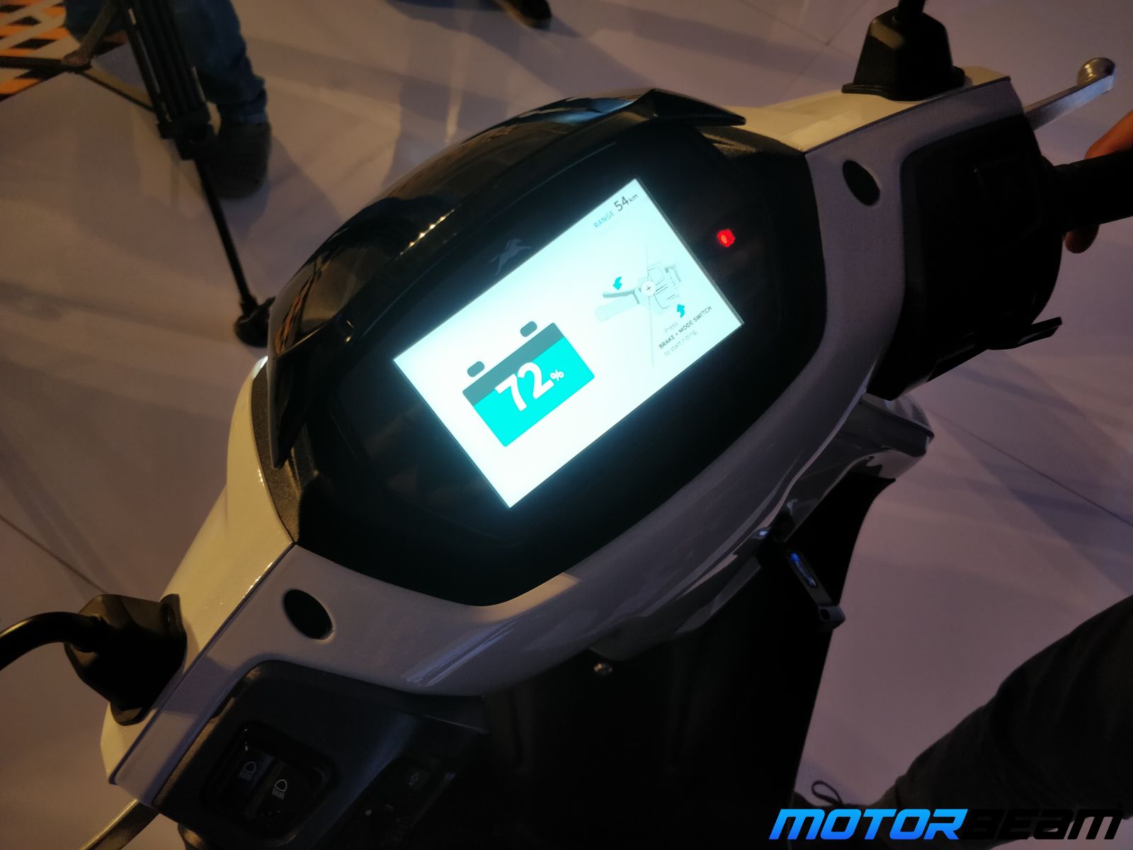TVS iQube Cluster