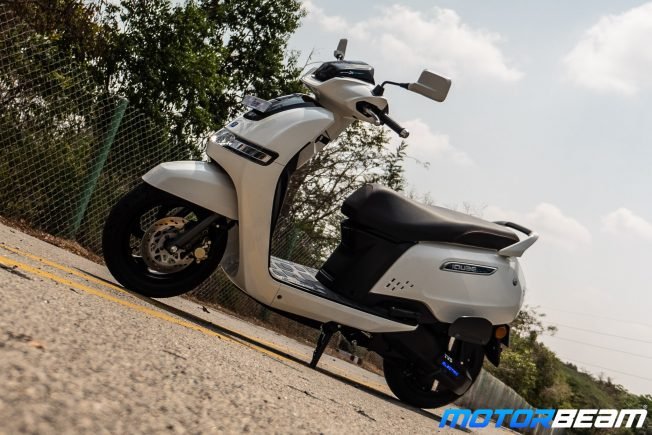TVS iQube Electric Review Test Ride