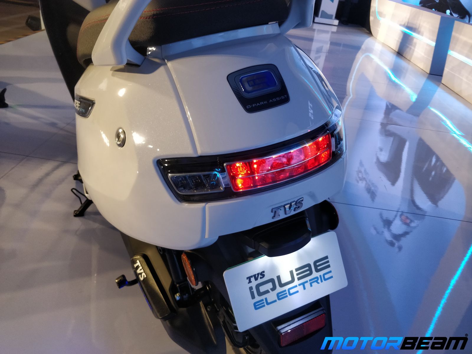 TVS iQube Rear