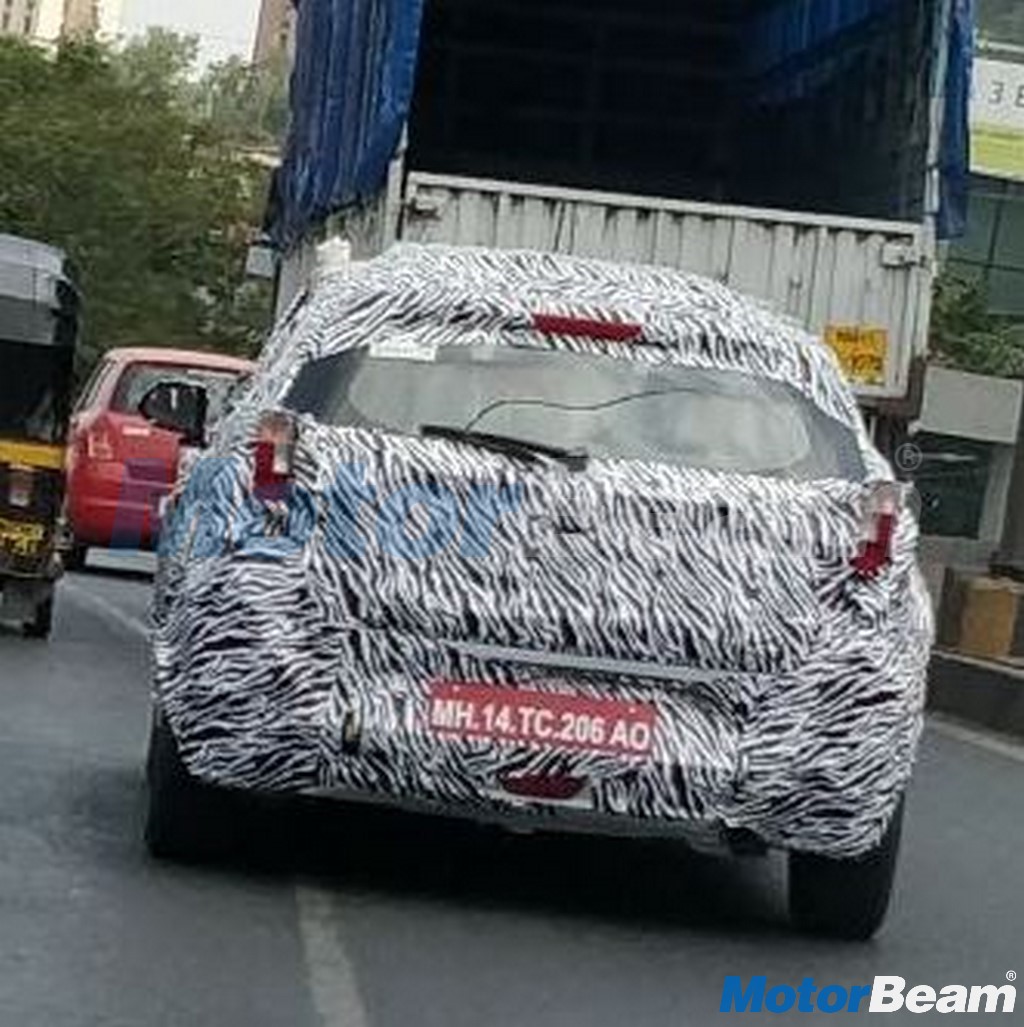 Tata 45X Premium Hatchback Rear Spied