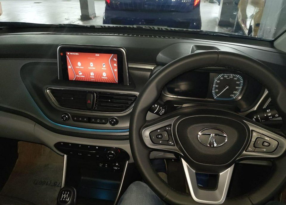 Tata Altroz Cabin Spied