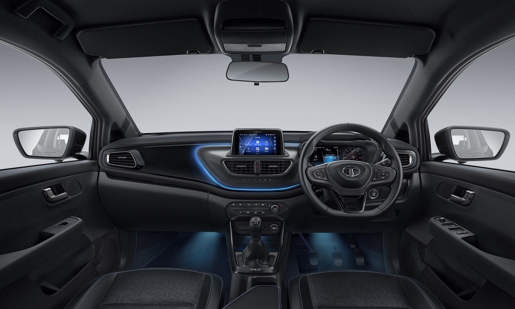 Tata Altroz Dark Interior Features