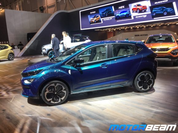 Tata Altroz EV Side