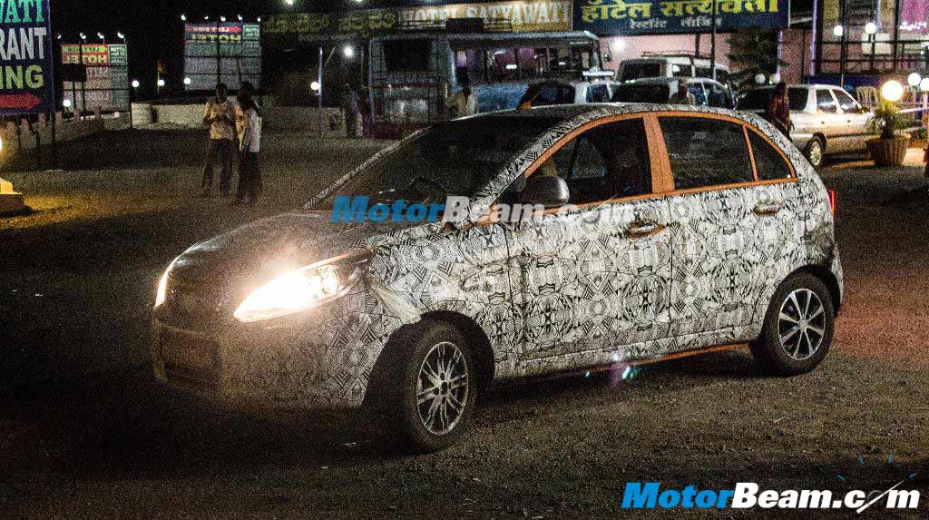 Tata Bolt Spy Shot KarnatakaFront