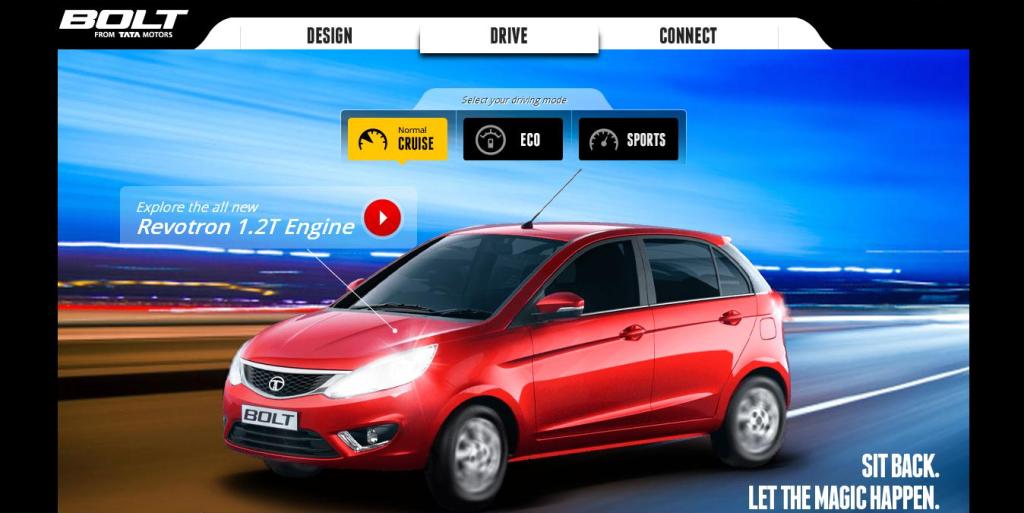 Tata Bolt Website Powertrain