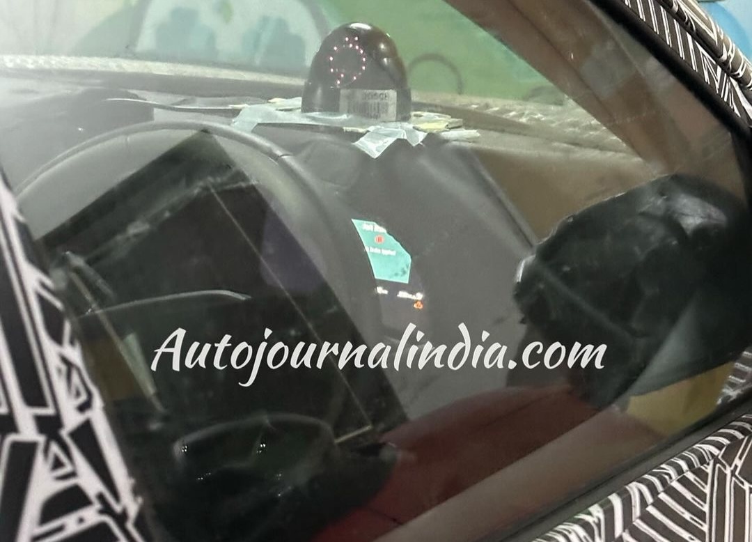 Tata Curvv EV Spotted Interior