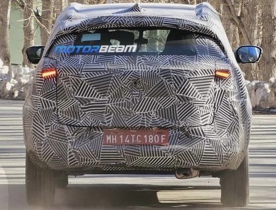 Tata Curvv Spied Testing