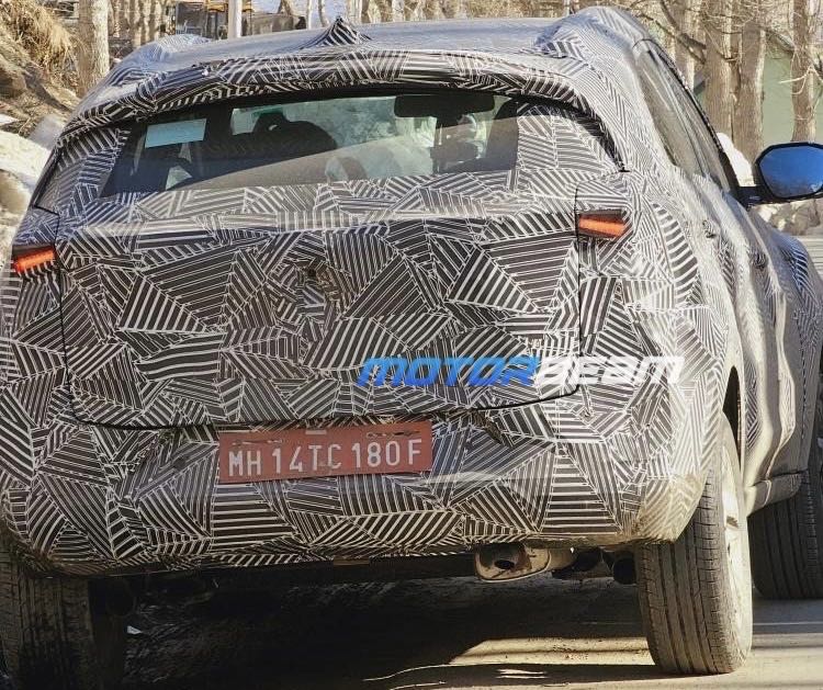 Tata Curvv Spotted Rear