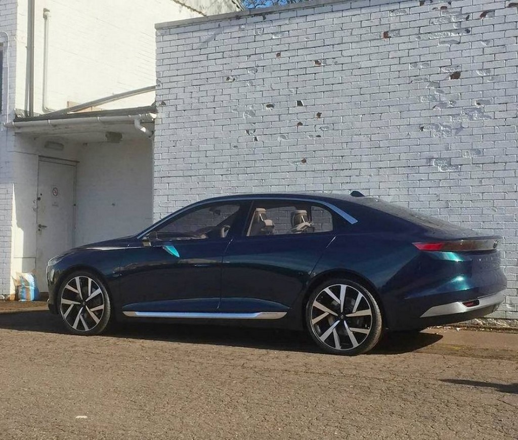 Tata E-Vision EV Concept Rear Spied