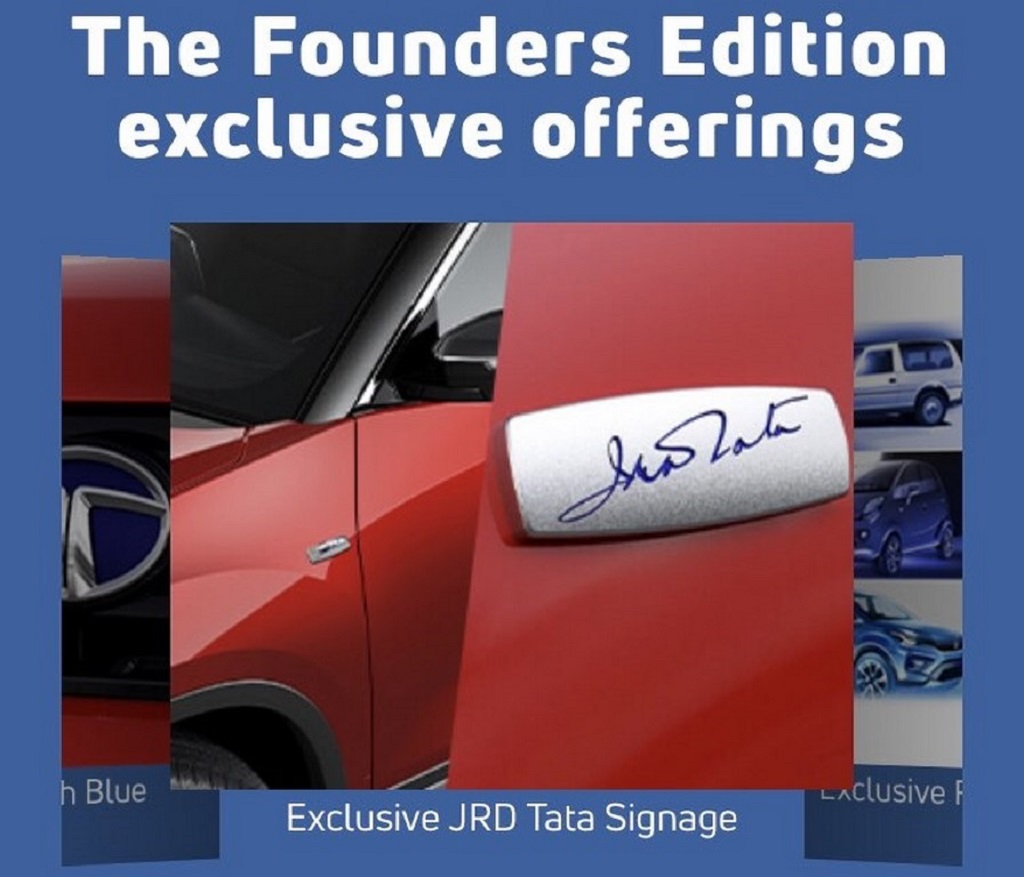 Tata Founders Edition JRD Tata Signage