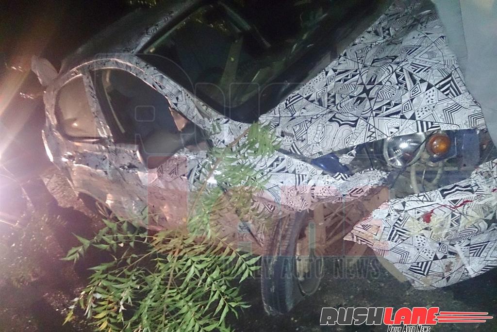 Tata Glade Test Mule Accident