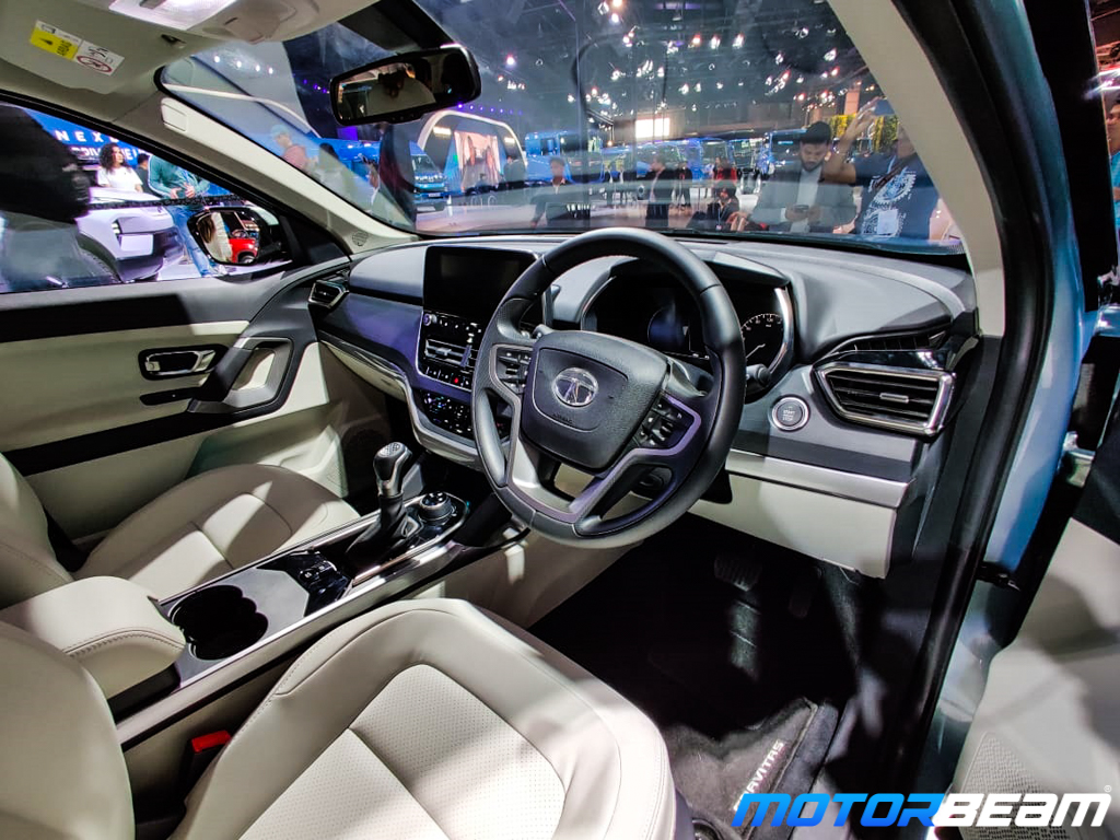 Interior of the SUV