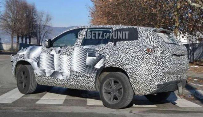 Tata H7X Side Spied