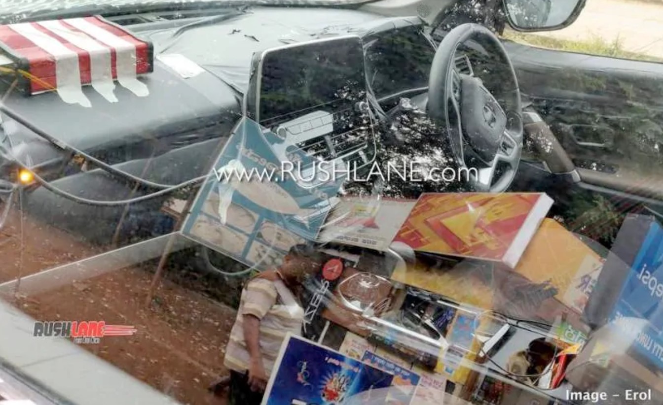 Tata H7X Spy Shot Interior