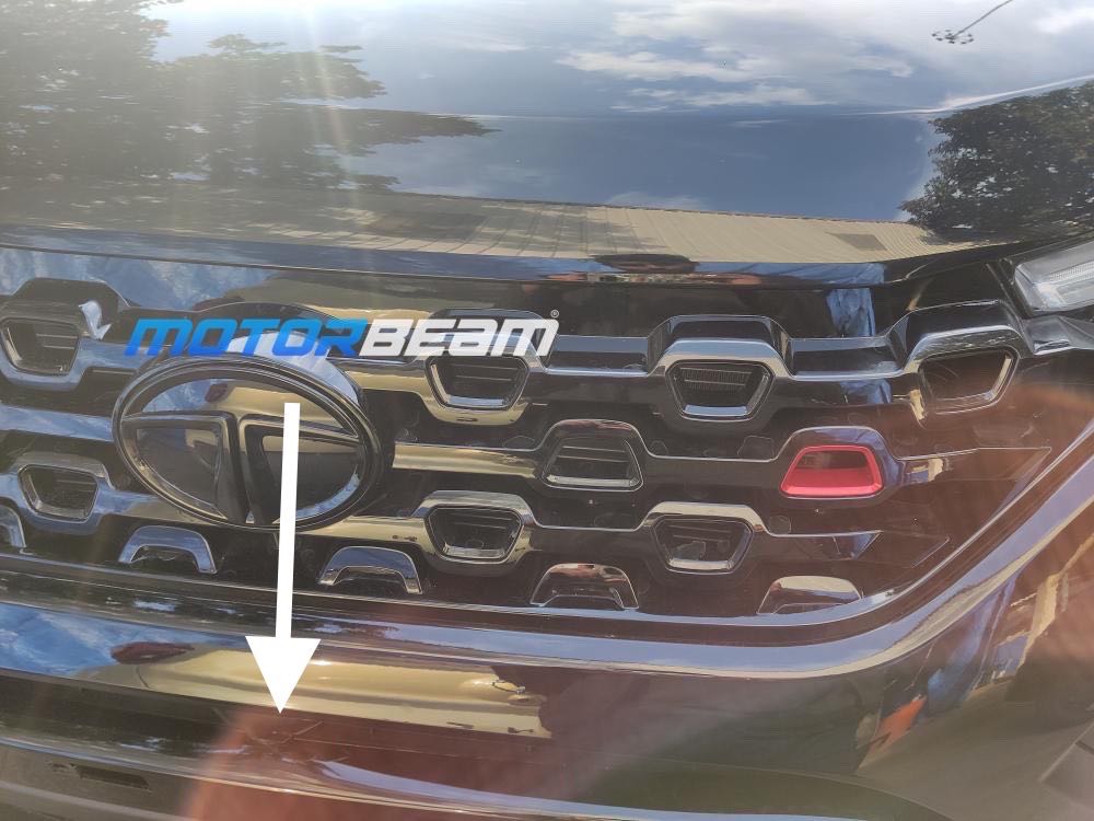 Tata Harrier 360 Degree Camera Spied