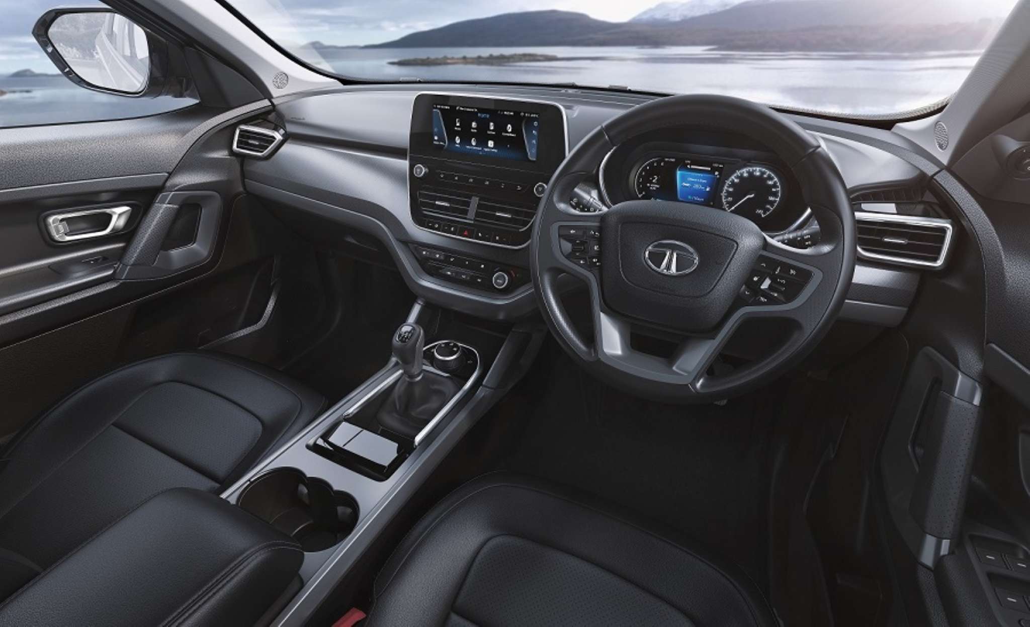 Tata Harrier Dark Edition Dashboard