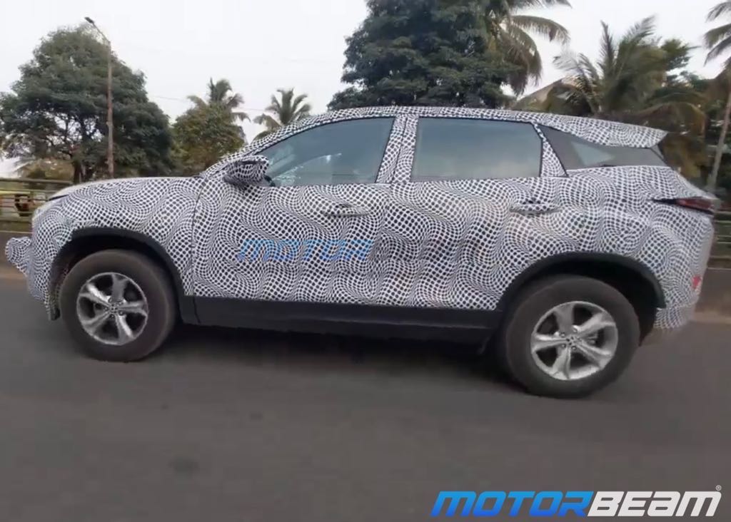 Tata Harrier Facelift Spotted