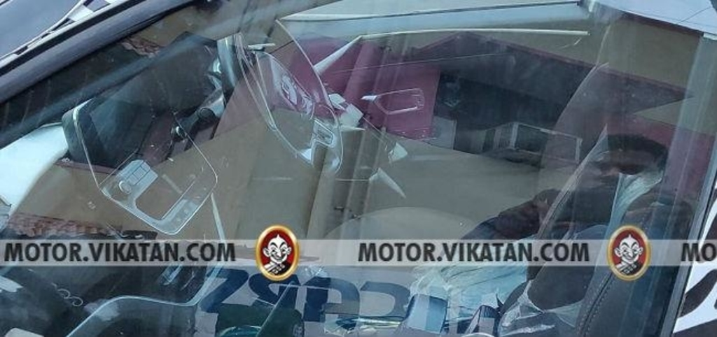 Tata Harrier Interiors Spied