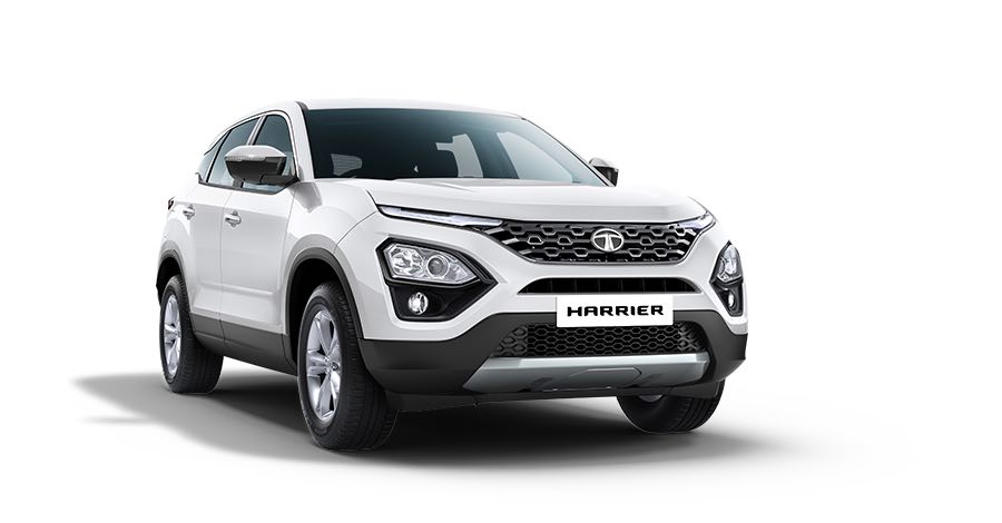 Tata Harrier Orcus White