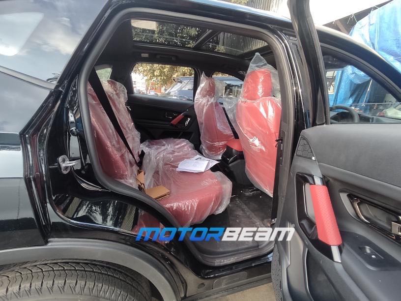 Tata Harrier Red Interior